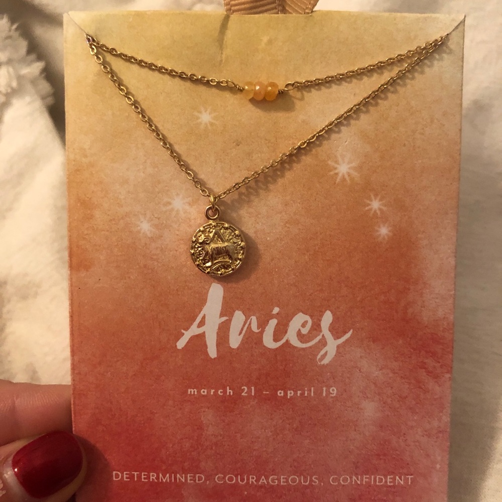 Aries necklace from urban outfitters